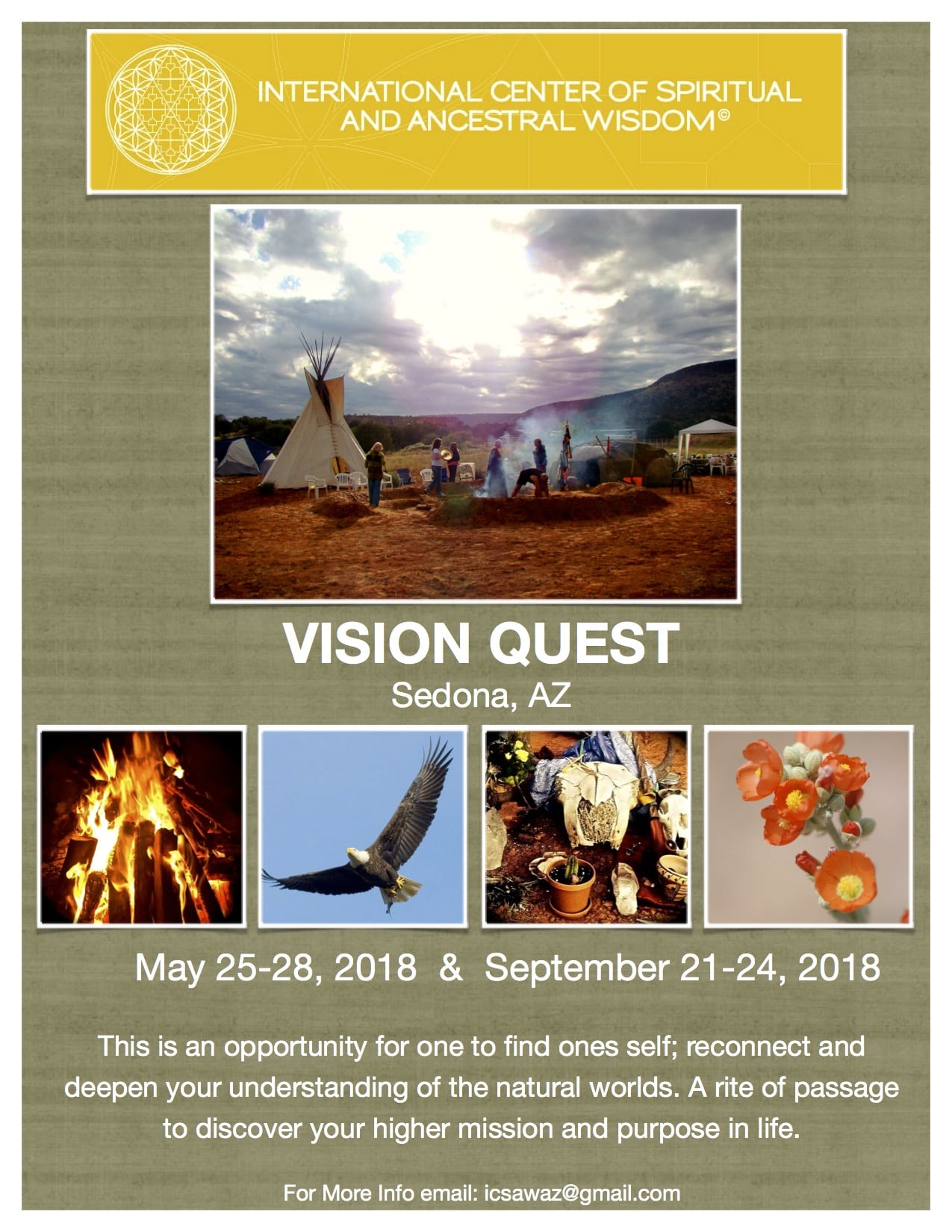 Vision Quest 2018 Flier