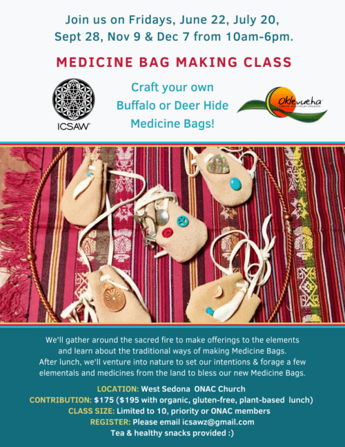3 Medicine Bag Making Class